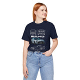 High Performance Silver Track Car Unisex Heavy Cotton Tee Bold Streetwear Racing Style Graphic Shirt Gift for Speed Lovers