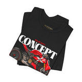 Ducati Inspired Streetfighter Superbike Graphic Unisex Heavy Cotton Tee Premium Racing Streetwear T Shirt for Riders Bikers Enthusiasts and Everyday Wear