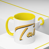 Tate Knight Logo Accent Coffee Mug 11oz 15oz Gold Foil Chess Horse Design Motivational Hustler Ceramic Cup Bold Luxury Inspired Streetwear Gift Drinkware