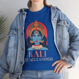 Lord Kali Goddess T Shirt Mahakali The Dark Goddess Shakti Hindu Spiritual Graphic Tee Navratri Durga Puja Festival Wear Unisex Cotton Devotional Streetwear India