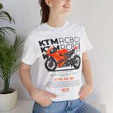 KTM RC 8C Track Inspired Unisex Heavy Cotton Tee Racing Superbike Graphic Streetwear Motorsport Fan T Shirt