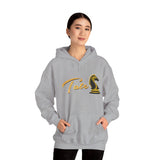 Tate Knight Unisex Black Hoodie Hustle Mindset Streetwear Motivational Entrepreneur Pullover Sweatshirt