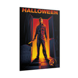 The Silent Stalker Matte Vertical Poster Retro Horror Wall Art Dark Cinematic Halloween Décor Gift for Horror Fans and Fall Aesthetic Homes