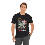 Blessed Praying Hands Floral Christian Graphic Unisex Jersey Short Sleeve Tee Faith Inspired Religious Streetwear Bold Motivational T Shirt