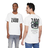 Kawasaki Z400 Naked Street Bike Graphic T Shirt Unisex Heavy Cotton Motorcycle Racing Streetwear Gift