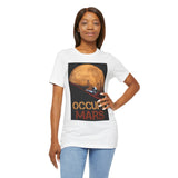 Mars Explorer Astronaut Unisex Heavy Cotton Tee Futuristic Space Adventure Graphic Shirt Inspiring Sci Fi Design Perfect Gift for Dreamers and Space Lovers