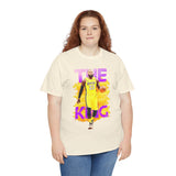 The Court Monarch Unisex Heavy Cotton Tee Basketball Power Graphic Shirt Streetwear for Athletes Hustlers and Motivational Sports Lovers