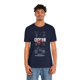 CX 250R Motocross Blueprint Graphic Tee Dirt Bike Racing Motorcycle T Shirt For Riders Off Road Enthusiasts Streetwear Gift For Bikers Motorsport Fans