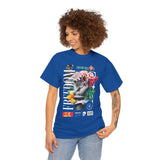 Freedom Hand Rose Graphic Unisex Heavy Cotton Tee Comfortable Streetwear T Shirt Motivational Bold Artistic Design Statement Piece Perfect Gift for Friends Empowerment Casual Wear