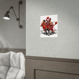 Legends On Court Matte Vertical Poster Basketball Wall Art Decor Dynamic Sports Design Perfect For Game Rooms Gyms Bedrooms Offices And Gift For Basketball Fans