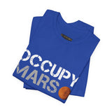 Mars Exploration Unisex Heavy Cotton Tee Bold Space Graphic Shirt Futuristic Sci Fi Adventure Design Inspiring Gift for Space Lovers and Dreamers