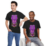 Bills Samurai Unisex Heavy Cotton Tee Futuristic Neon Warrior Design Bold Japanese Inspired Streetwear Graphic T Shirt for Men and Women Artistic Cyber Aesthetic Perfect Gift for Anime and Samurai Art...