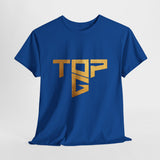 Top G Andrew Tate Graphic T Shirt Black Unisex Streetwear Motivational Hustle Tee Gold Typography Design