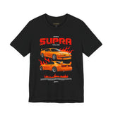 Japanese Turbo Legend Supra Inspired JDM Racing Graphic T Shirt Classic 90s Performance Car Streetwear Unisex Tee For Drift Track And Car Culture Fans