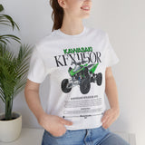 Kawasaki KFX450R Inspired ATV Racing Unisex Heavy Cotton T Shirt Off Road Quad Bike Power Design Streetwear Motorsport Graphic Tee