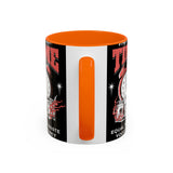 Waste Your Time Accent Coffee Mug 11oz 15oz Ceramic Cup Motivational Hustle Money Clock Graphic Drinkware Bold Entrepreneur Mindset Streetwear Gift