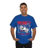 Money Motivation Hustler Mindset Graphic Print Unisex Heavy Cotton Tee Streetwear Power T Shirt