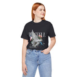 Peaceful Dove Floral Unisex Jersey Short Sleeve Tee Comfortable Soft Cotton Motivational Streetwear Graphic T-Shirt Bold Typography Casual Wear Perfect Gift For Friends Birthdays Everyday Style