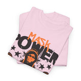 Mask Power Anonymous Strength Graphic Unisex Heavy Cotton Tee Bold Urban Streetwear Empowerment Hacker Inspired Motivational T Shirt