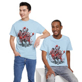 Legends On Court Unisex Heavy Cotton Tee Basketball Streetwear Graphic T Shirt Vibrant Athletic Art Design Perfect Gift For Sports Fans Players Gymwear Festivals And Urban Fashion Lovers
