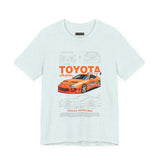 Legendary Turbo JDM MK4 Street Racer Unisex Heavy Cotton Tee Retro Tuner Car Graphic Shirt