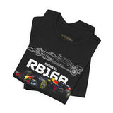 High Speed Formula Race Car Unisex Heavy Cotton Tee Premium Streetwear Graphic Shirt for Motorsport Fans and Adrenaline Lovers