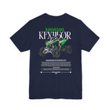 Kawasaki KFX450R Inspired ATV Racing Unisex Heavy Cotton T Shirt Off Road Quad Bike Power Design Streetwear Motorsport Graphic Tee