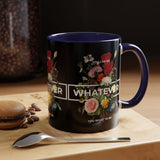 You Can Be Whatever Motivational Coffee Mug Ceramic White Accent Mug Bold Floral Empowerment Design Daily Reminder Positive Energy Drinkware Perfect Gift for Dreamers Friends Office and Home