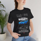 Blue Hypercar Artwork Unisex Heavy Cotton Tee High Speed Performance Inspired Streetwear Graphic Shirt For Car Enthusiasts And Automotive Art Collectors