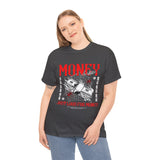 Money Motivation Hustler Mindset Graphic Print Unisex Heavy Cotton Tee Streetwear Power T Shirt