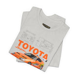 Legendary Turbo JDM MK4 Street Racer Unisex Heavy Cotton Tee Retro Tuner Car Graphic Shirt