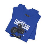 Harley Davidson Fat Bob Inspired Cruiser Motorcycle Graphic Unisex Heavy Cotton Tee Premium Biker Streetwear T Shirt for Riders Enthusiasts Everyday Wear