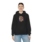Chaos Clown Crew Hoodie Premium Unisex Streetwear Bold Artistic Design Expressive Neon Rebellion And Fearless Confidence For Modern Alpha Energy