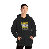 Hustler Original Money Maker Unisex Heavy Blend Hooded Sweatshirt Streetwear Graphic Bold Dollar Bill Print Motivational Entrepreneur Hoodie
