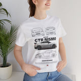Silver Performance Coupe Artwork Unisex Heavy Cotton Tee High Speed Inspired Streetwear Graphic Shirt For Car Enthusiasts And Urban Lifestyle Fans