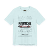 High Performance Track Racer Blueprint Art Unisex Heavy Cotton Tee Streetwear Motorsport Enthusiast Graphic Shirt