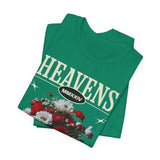Heavens Hallucinations Unisex Jersey Short Sleeve Tee Comfortable Modern Streetwear Bold Artistic Floral Graphic Design Perfect Gift for Friends Birthdays Casual Wear