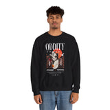 Oddity Own Your Uniqueness Unisex Heavy Blend Crewneck Sweatshirt Abstract Modern Graphic Bold Artistic Statement Streetwear Pullover