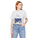 YZ Motocross Dirt Bike Blueprint Graphic Unisex Heavy Cotton Tee Off Road Racing Inspired Streetwear Gift for Riders and Bike Lovers