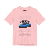 Blue Hypercar Artwork Unisex Heavy Cotton Tee High Speed Performance Inspired Streetwear Graphic Shirt For Car Enthusiasts And Automotive Art Collectors