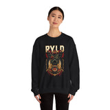 Jabali Warlord Unisex Sweatshirt Bold Warrior Streetwear Savage Fantasy Pullover for Battle Lovers and Dark Mythology Inspired Fall Fashion