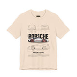 High Performance Track Racer Blueprint Art Unisex Heavy Cotton Tee Streetwear Motorsport Enthusiast Graphic Shirt