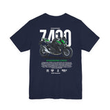 Kawasaki Z400 Naked Street Bike Graphic T Shirt Unisex Heavy Cotton Motorcycle Racing Streetwear Gift