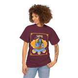 Lord Shiva Mahadev Devotional Unisex T Shirt Hindu Spiritual Graphic Cotton Tee Trishul Rudraksha Mahakal Temple Festival Wear Meditation Yoga Gift India