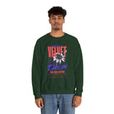 Velvet Dream The Collective Crewneck Sweatshirt Comfortable Unisex Pullover Bold Typography Graphic Artistic Streetwear Fashion Cozy Everyday Wear Perfect Gift for Creatives Dreamers and Trendsetters