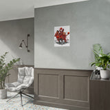 Legends On Court Matte Vertical Poster Basketball Wall Art Decor Dynamic Sports Design Perfect For Game Rooms Gyms Bedrooms Offices And Gift For Basketball Fans