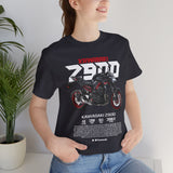 Z900 Streetfighter Blueprint Unisex Heavy Cotton Tee Naked Bike Inspired Performance Motorcycle Graphic Streetwear Gift Red