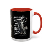 Inspire Strength Ignite Courage Ceramic Mug Motivational Coffee Cup Bold Graphic Durable Everyday Drinkware