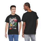 Freedom Hand Rose Graphic Unisex Heavy Cotton Tee Comfortable Streetwear T Shirt Motivational Bold Artistic Design Statement Piece Perfect Gift for Friends Empowerment Casual Wear