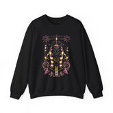 Anubis Balance God Unisex Heavy Blend Sweatshirt Egyptian Mythology Streetwear Graphic Pullover Cosmic Balance Design For Men And Women Perfect For Winter Fashion Festivals And Spiritual Lifestyle